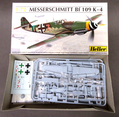 Heller 80229 - Messerschmitt Bf 109 K-4 - Maquette Avion 1/72ème - Kit à Coller Peindre - Dès 14 Ans - Fabrication Française