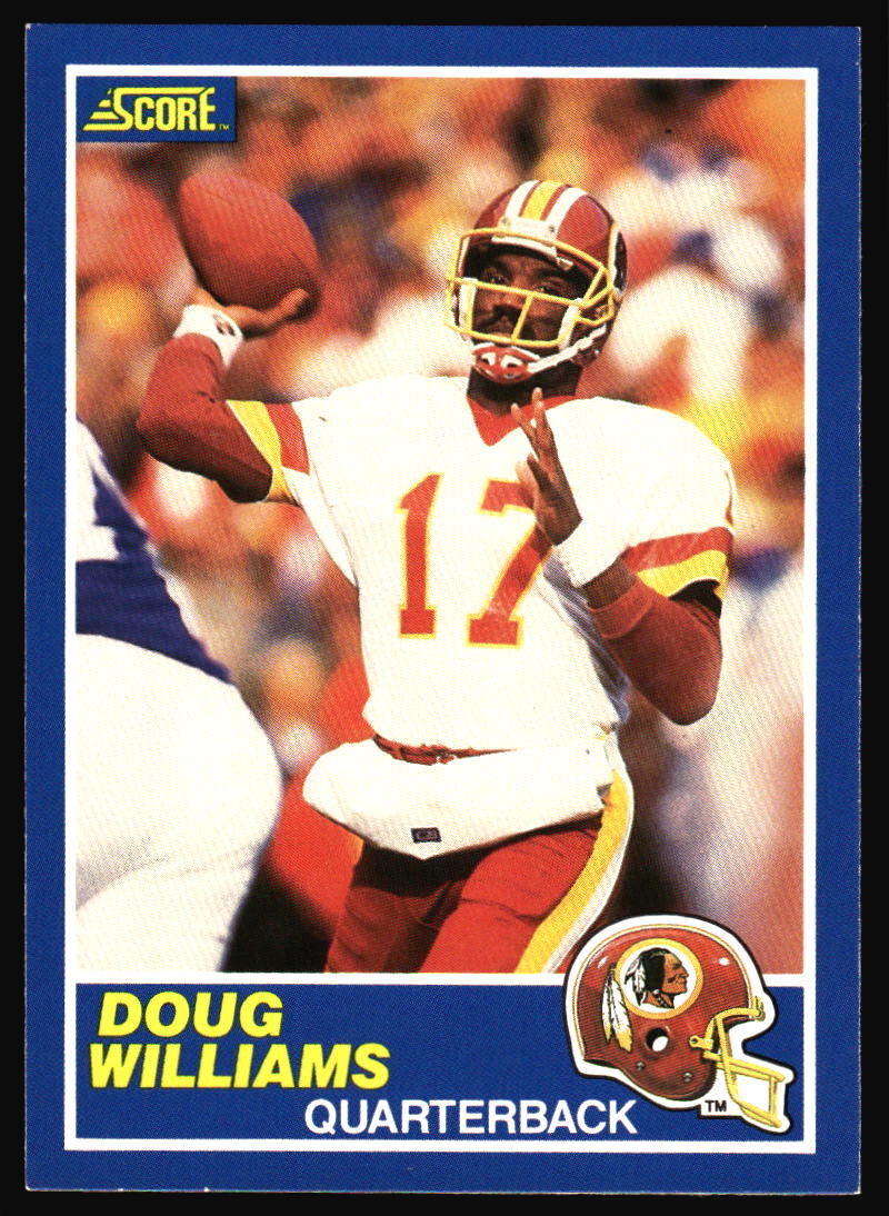 1989 Score Doug Williams    #80 Washington Redskins