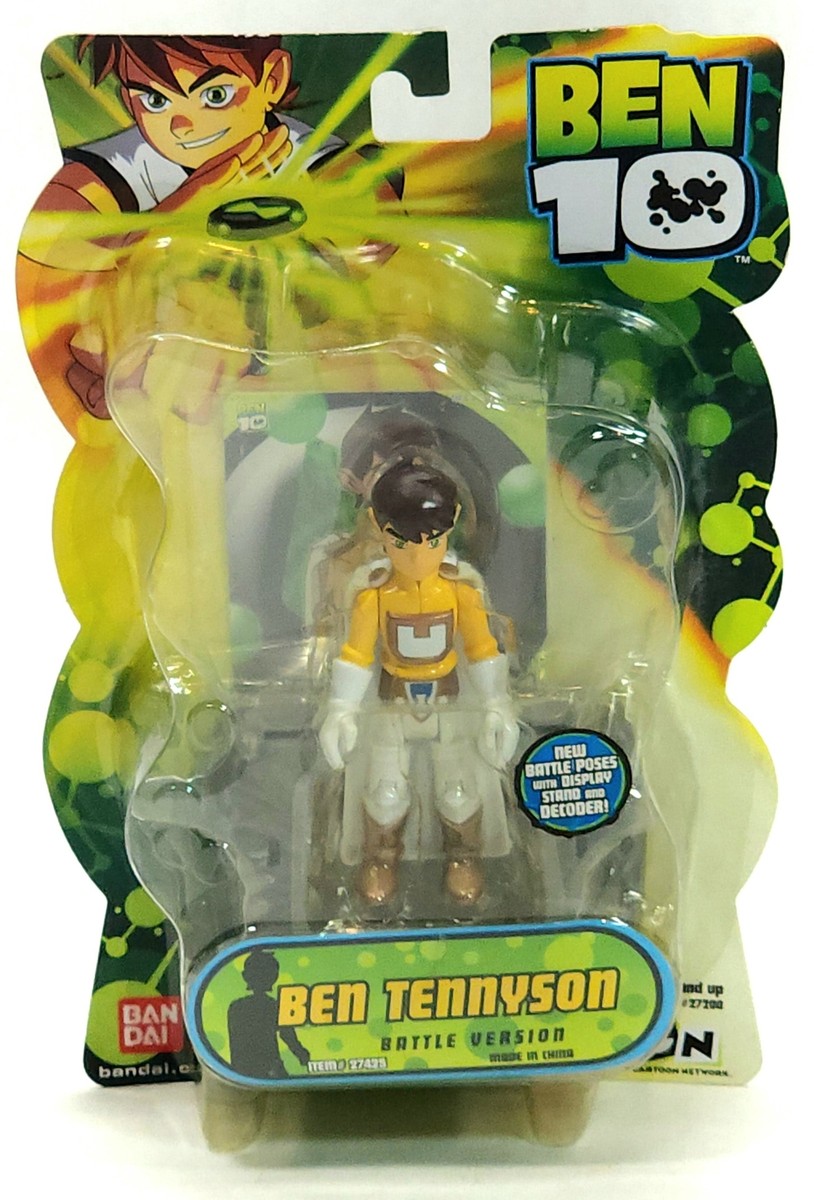 NOS 2008 Ben 10 Ben Tennyson Battle Version Bandai Action NOS 2008 Ben 10 Ben Tennyson Battle Version Bandai Action