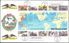 #2981 World War II : 1945 B Line FDC (29319952981003)