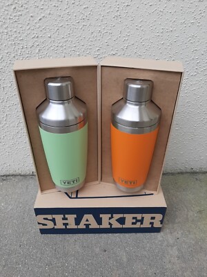 Yeti 20 oz Cocktail Shakers With Tumblers Set of Two Assorted