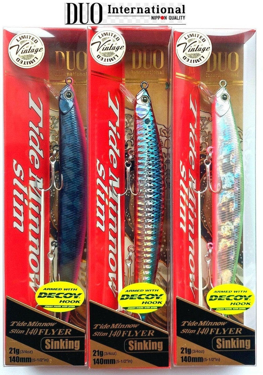 DUO Tide Minnow Slim 140 FLYER VINTAGE LIMITED Saltwater Fishing 