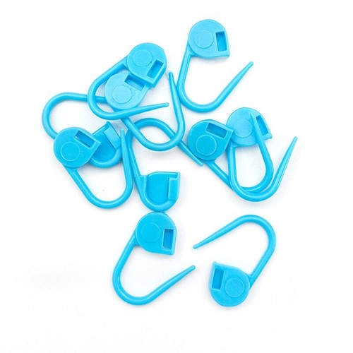 100 Pcs/Set Plastic Locking Safety Pins Knitting Stitch Markers Positioning Pins - Picture 10 of 11