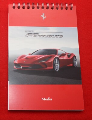 FERRARI * F8 Tribute * Prospekt Pressemappe Genf 2019 Brochure original MY 2020