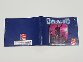 Overlord Authentic Original NES Nintendo Manual Only