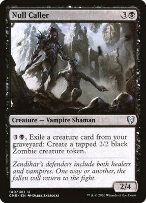MTG Magic the Gathering Null Caller (140/794) Commander Legends LP