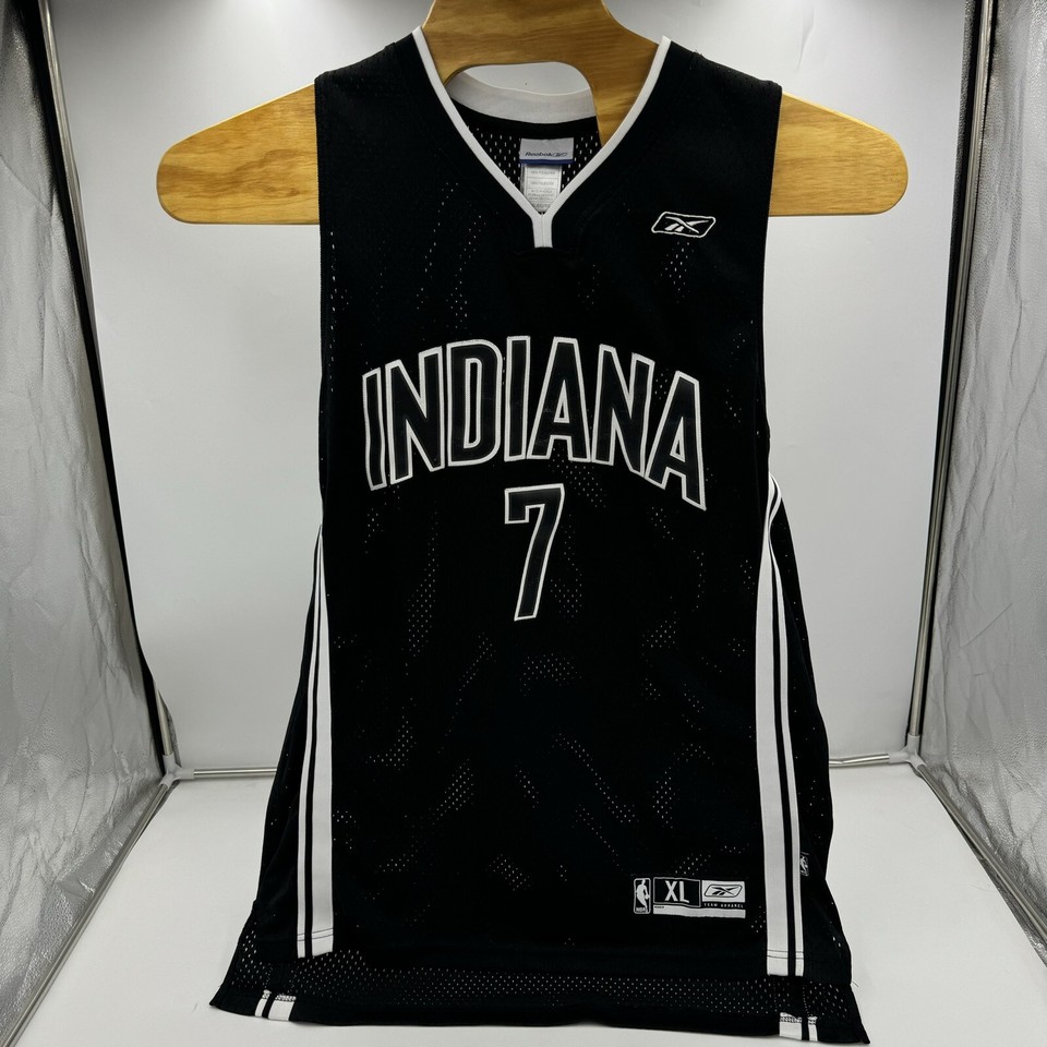 JERMAINE O'NEAL Indiana PACERS Basketball NBA Reebok Size XL Black