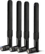 Bingfu 4G LTE Cellular Trail Camera Antenna 8Dbi RP-SMA Male Antenna 4-Pack 