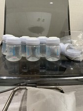 Maymom Breastmilk Storage Bottles 4oz 6pk W/ Additional Caps