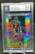 1996-97 Kobe Bryant Bowman's Best Picks Refractor #BP10 L. A. Lakers - POP 7