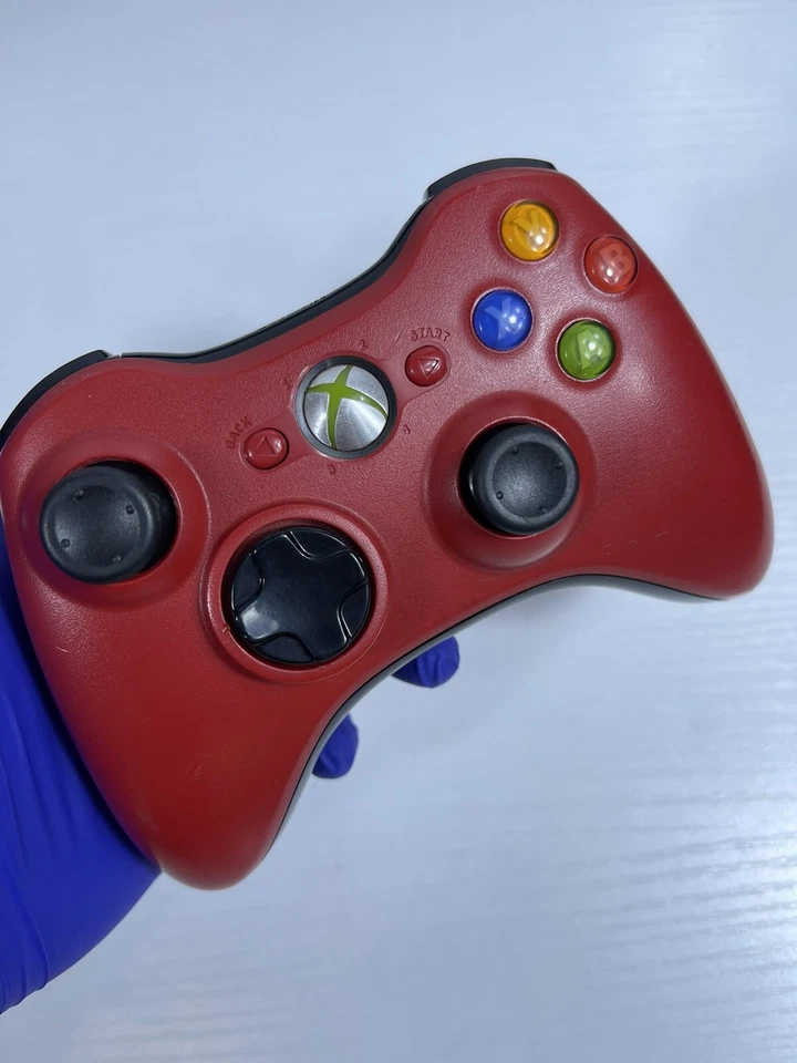 Refurbished Xbox 360 Wireless Controller Red Resident Evil 5 Limited Edition - Image 2 of 4