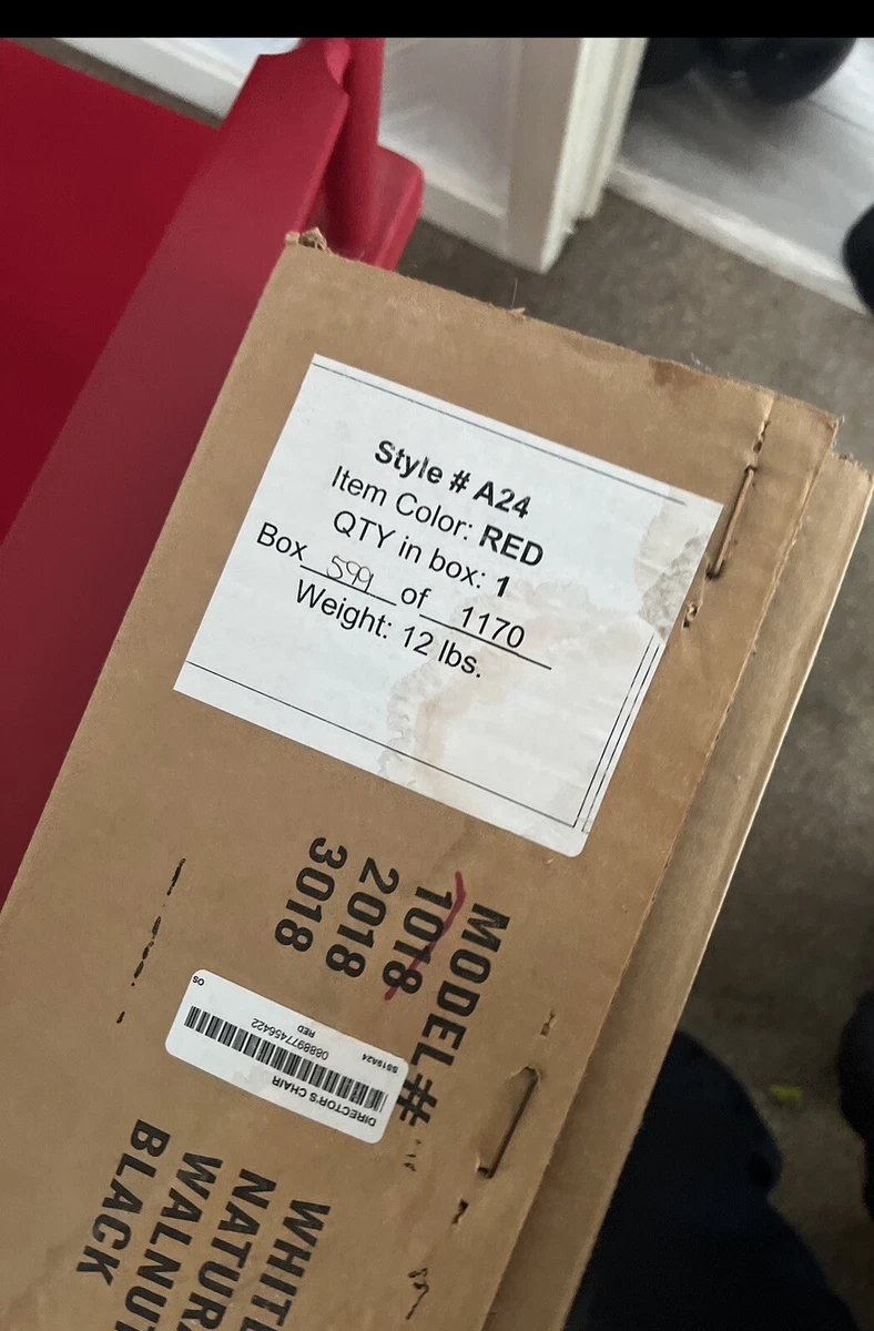 Supreme Directors Chair Red SS19 Brand New Boxed eBay