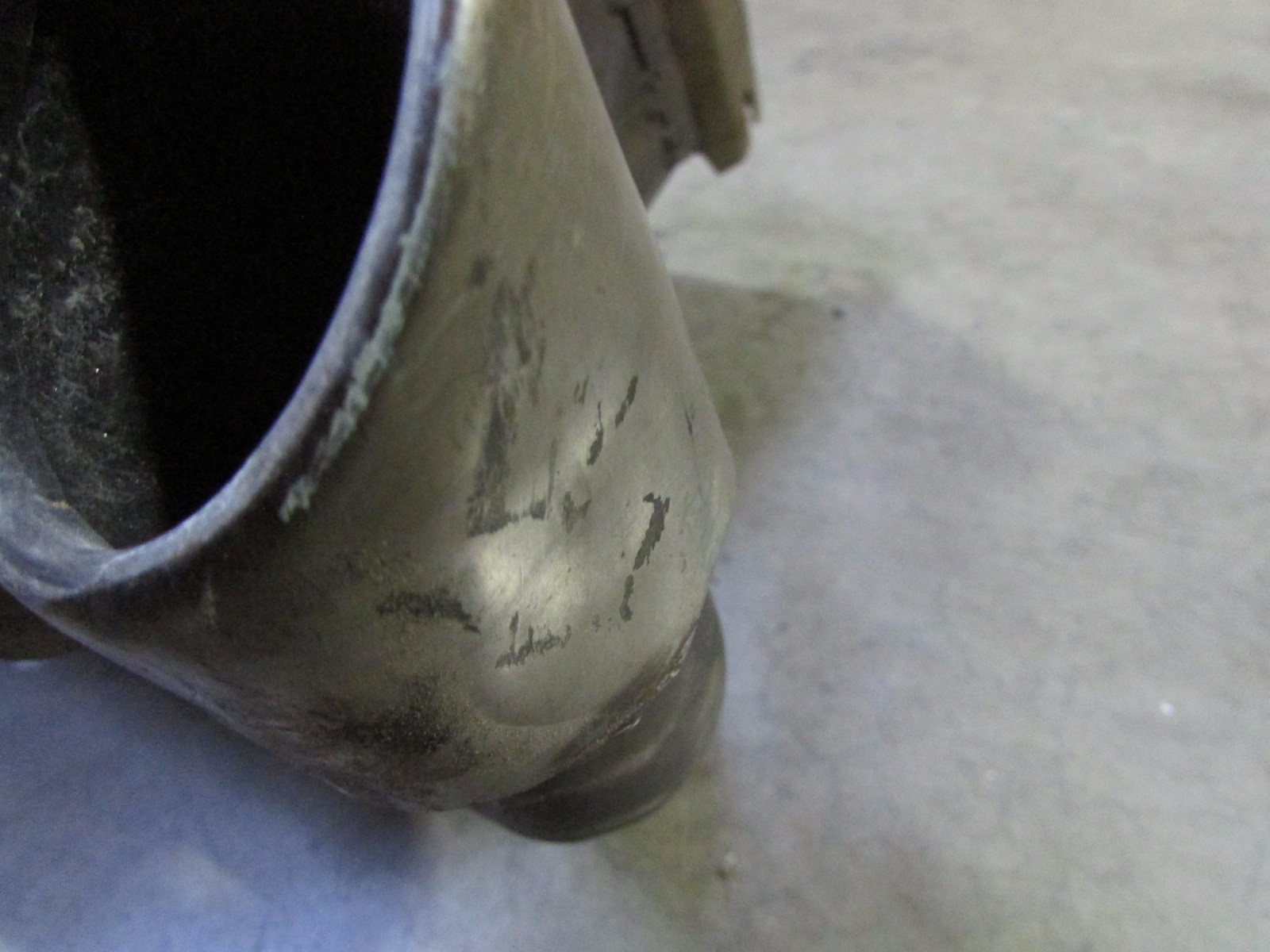 Ferrari F355, Muffler/Exhaust, 5.2 Vehicles Only, Used, Dented Tip, P/N 168568