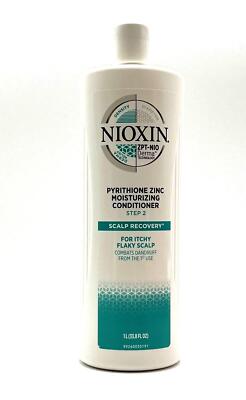 Nioxin Pyrithione Zinc Moisturizing Conditioner Recovery/Itchy Flaky Scalp 33.8 