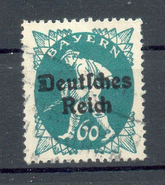 Dr-Infla Bayern-Abschied 126Vii Abart Gest. Geprüft (G8617)