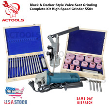 Black Decker Style Valve Seat Re Storation Grinder Complete Kit Usa Actools