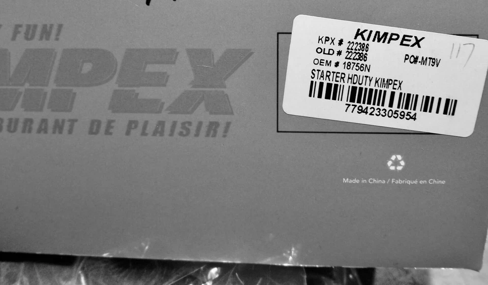 Kimpex HD Starter HD se adapta a Yamaha - ATV HD 222386 RAPTOR 350 BIGBEAR KODIAK Foto 4 de 4