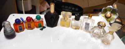 Lot of 11 Mini Travel Size Perfumes Vintage, Some Rare