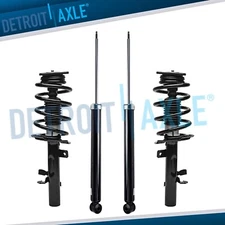 Front Struts w/Coil Spring Assembly + Rear Shocks for 2014 - 2019 Ford Escape