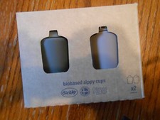 DANTOY Toddler Biobased Sippy Cups 2-Pack - NIB - FREE SHIPPING