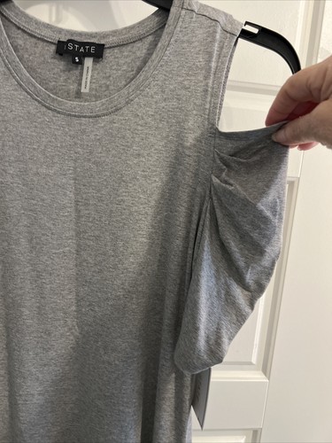 1. State graues Tanktop mit Ärmeln Gr. S neu - Bild 2 von 3