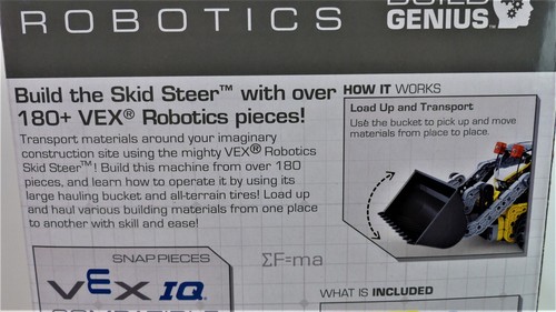 Hex Bug VEX Robotics Skid Steer 180+ Pieces Build Genius Gift Project Smart Kids - Picture 6 of 9