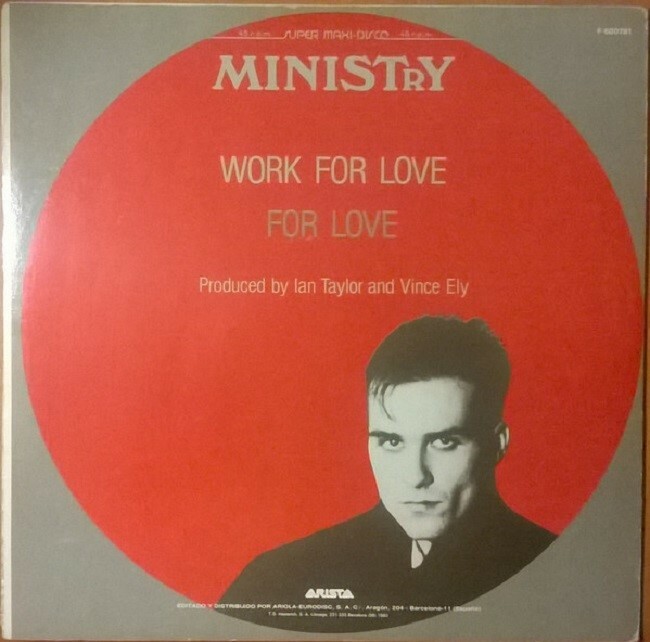 Ministry Work For Love 2 mixes Rare Spain 12 Ministry Work For Love 2 mixes Rare Spain 12
