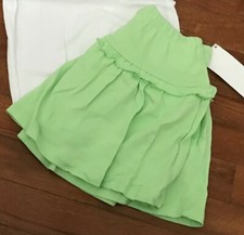 Gymboree Girl Light Green Knit Elastic Waist Skort Size 6 New