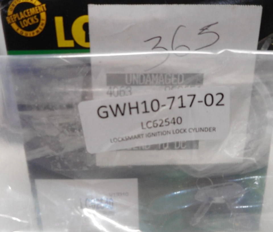 LOCKSMART IGNITION LOCK CYLINDER LC62540 - Image 2 of 3