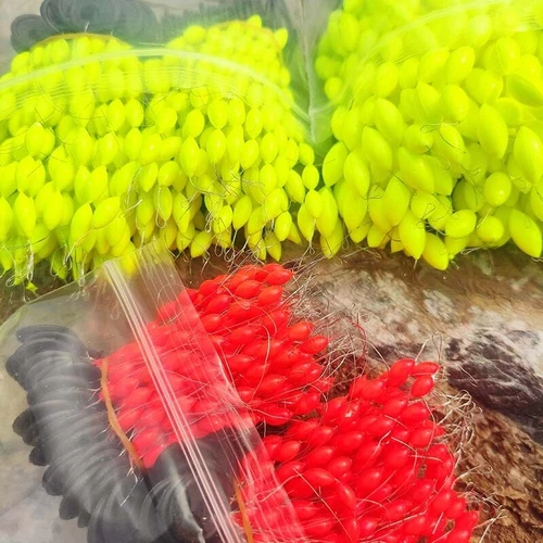 200pcs Fishing Rig Foam Floats Kit String Type Seven Star Float Foam Space Bean - Picture 8 of 15