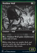 MTG Magic the Gathering Pestilent Wolf (192/633) Innistrad Double Feature LP