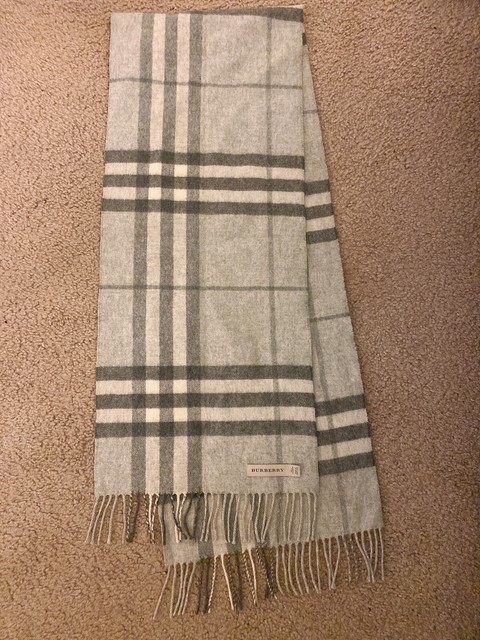 black burberry scarf