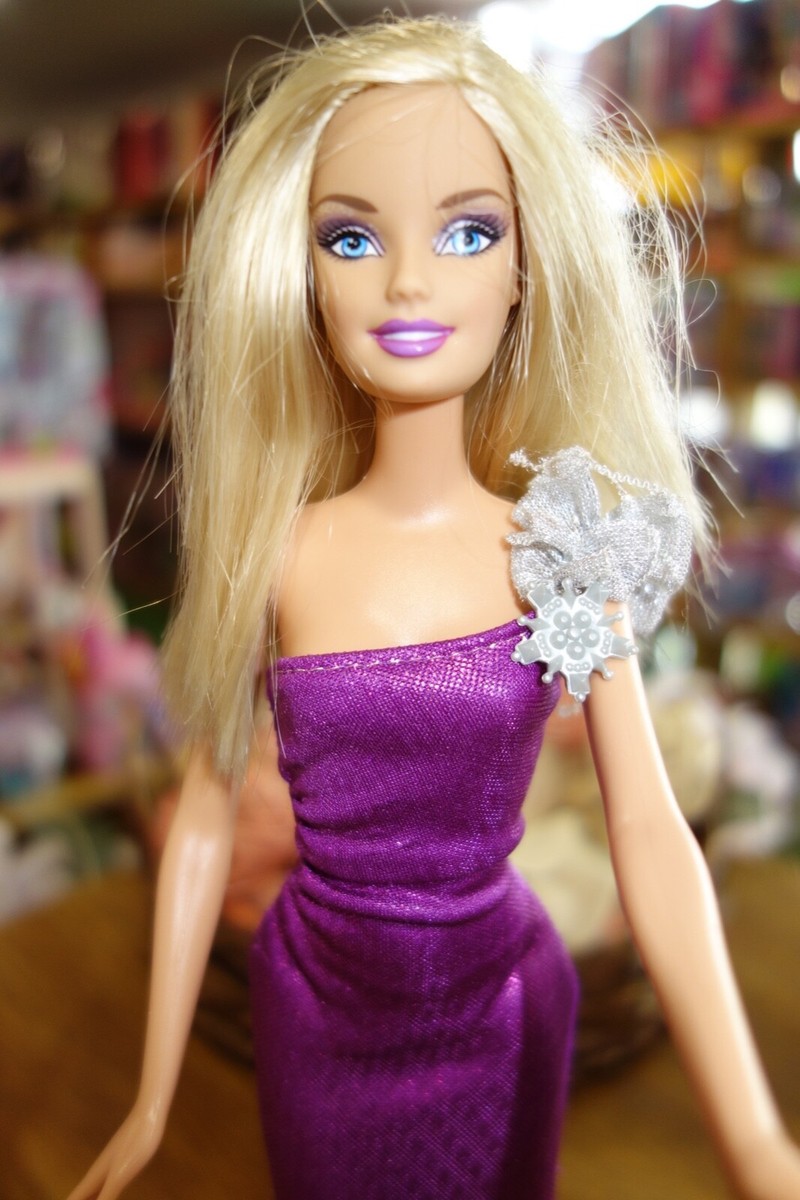 barbie purple dress 90s 1992 Pretty in Purple Barbie, NRFB, (03117) Mint Box – Sell4Value