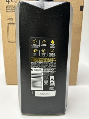 AXE Body Wash for Men 12h Refreshing Black Frozen Pear & Cedarwood Pump-1 Case - Picture 4 of 4