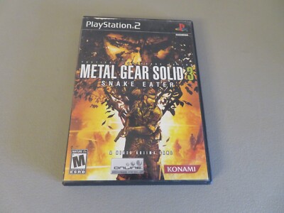 Sony PlayStation 2 PS2 Game Metal Gear Solid 3: Snake Eater Tested Works Manual
