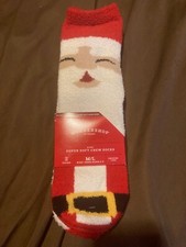 Wondershop Santa toddler Cozy Crew Socks 2 pack BRAND NEW W TAGS