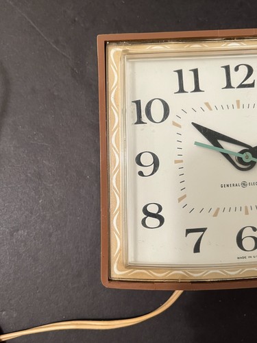 Reloj de Pared Cocina MCM General Electric Vintage Modelo 2148 - Funciona - Imagen 5 de 11