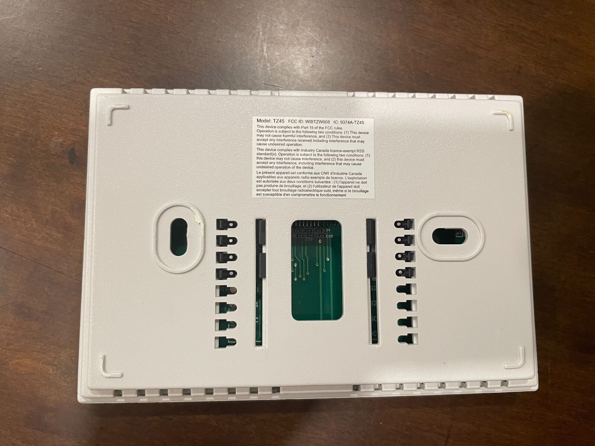 Thermostat TRANE Model TZ 45 Z-Wave; Programmable | eBay