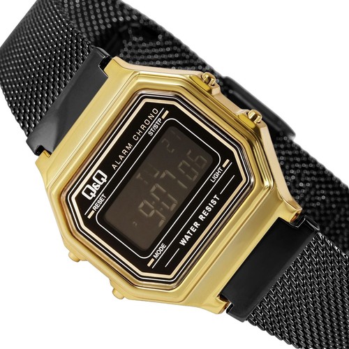 MARY QUANT x Q&Q SmileSolar wristwatch Women's white limited