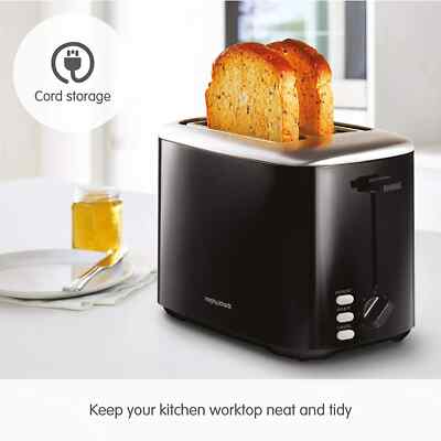 Morphy Richards 222064 Equip 2 Slice Toaster Black | eBay UK