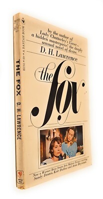 The Fox by D.H. Lawrence-Bantam Paperback Movie Tie In-1967-Sandy Dennis MPB3
