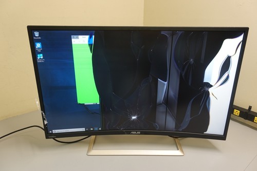 AS IS ASUS VA326H Curved Monitor 31.5 