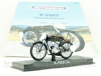 1:24 K 55S2 Kovrovets Sport Motorrad soviet Modimio #40 Motorcycle Russische OVP