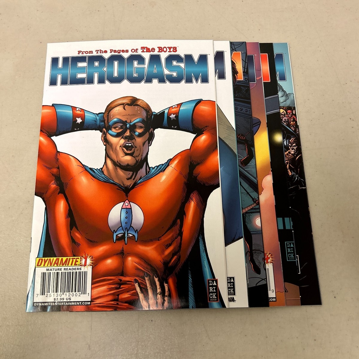 Boys Herogasm #1-6 Set (Dynamite 2009) 1st Soldier Boy Garth Ennis