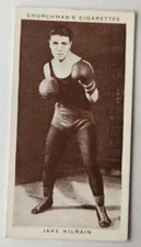 1938 Churchman's Boxing Personalities #22 Jake Kilrain (E)