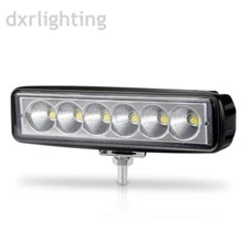 1X 6inch LED Work Light Bar Flood Fog Pod Offroad Driving SUV ATV Motorcycle UTV