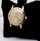 VINTAGE 1954 OMEGA SEAMASTER 344 17J AUTOMATIC 14K GF WRISTWATCH RUNS,35MM