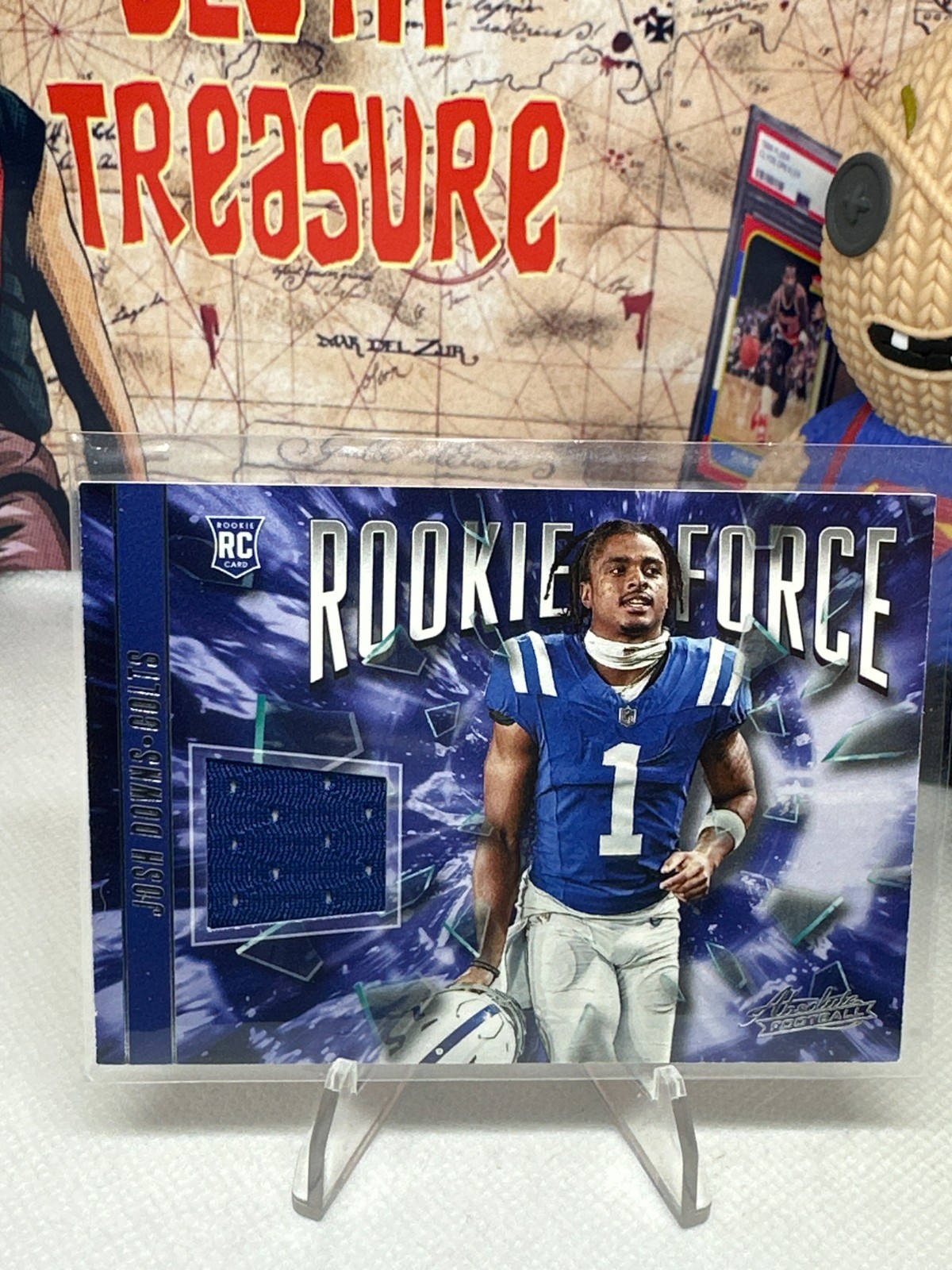2023 Panini Absolute - Rookie Force Patch Josh Downs #RF-20 (RC)