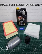 FOR AUDI A4 A5 A6 A7 2.0 TDI 30 35 40 TDI 2018-2025 SERVICE KIT FILTERS + 5L OIL