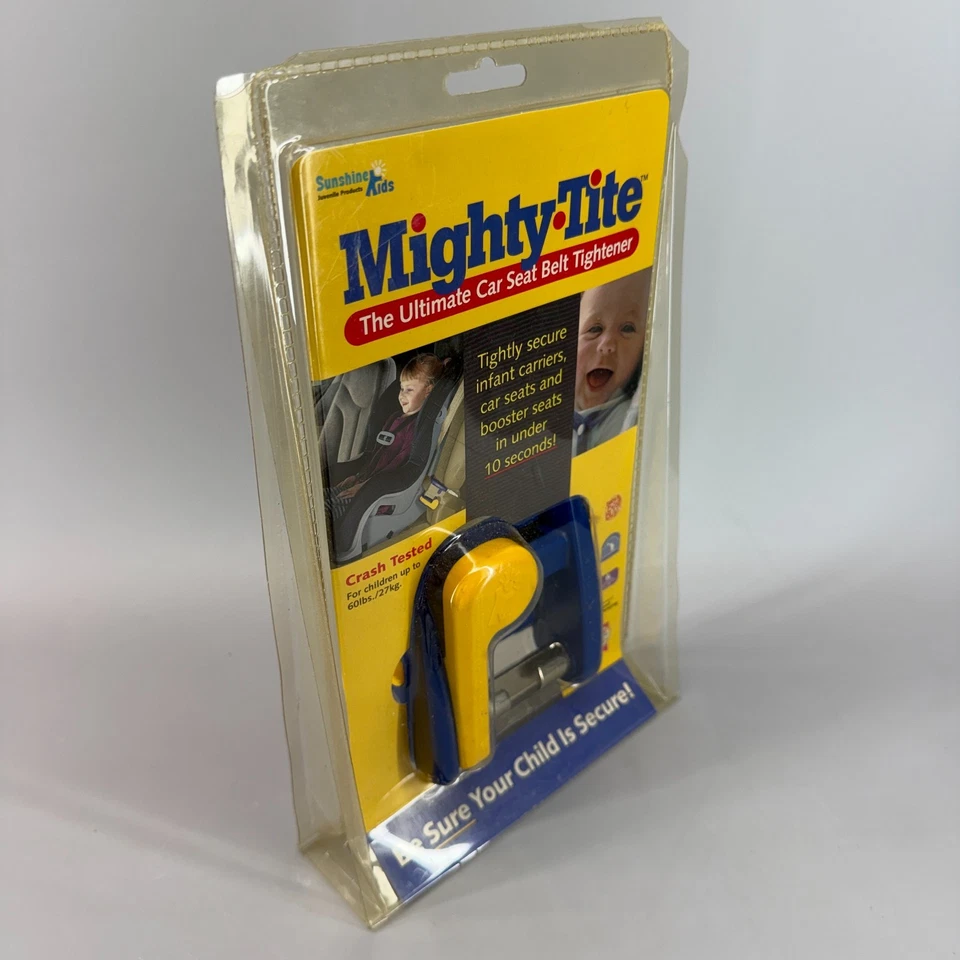 MIGHTY TITE Ultimate Tensor de Cinturón de Seguridad Auto Coche Niño Bebé Sol Niños Nuevo Foto 3 de 4